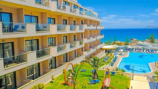 Grecja/ Kreta Zachodnia/ Agia Marina - hotel Galini Sea View **** + lato 2024