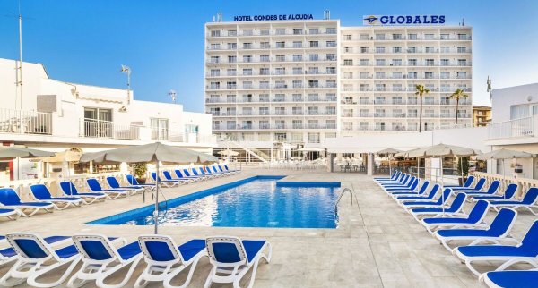 Majorka - hotel Globales Condes De Alcudia *** lato 2024