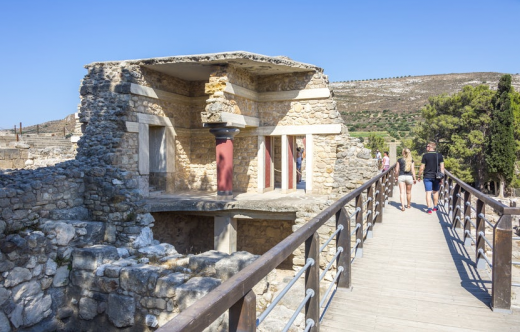 Knossos, muzeum i minojski pokaz – z Heraklionu