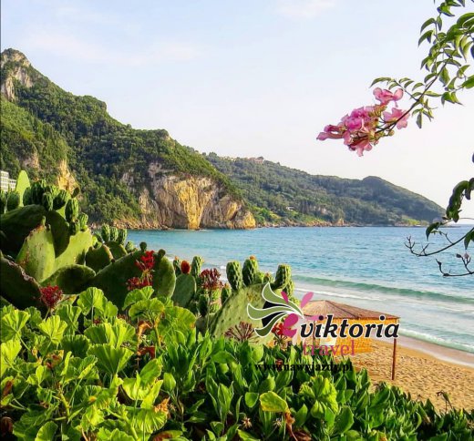 :                                                                                               Grecja / Korfu / Agios Georgios Pagon  - hotel Alkyon Beach ***+ ALL INCLUSIVE !! 2023