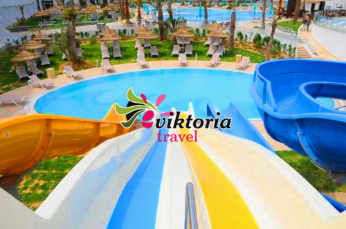 Tunezja - Hammamet - hotel Vincci Nozha Beach **** zjeżdżalnie !! 2022